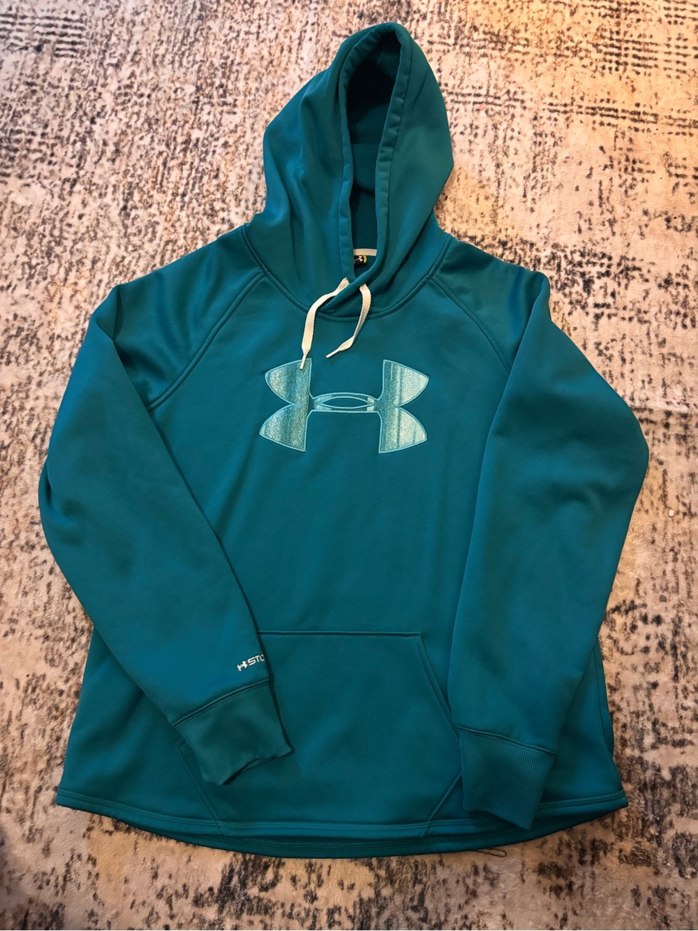 Under Armour Women’s Teal Hooded Performance Sweatshirt